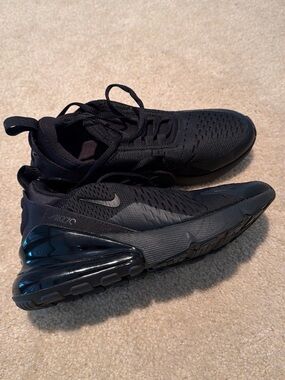 Nike Kids' Black Air Max 270-Style Sneakers